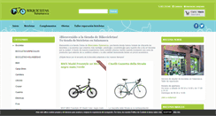 Desktop Screenshot of bicicletassalamanca.com